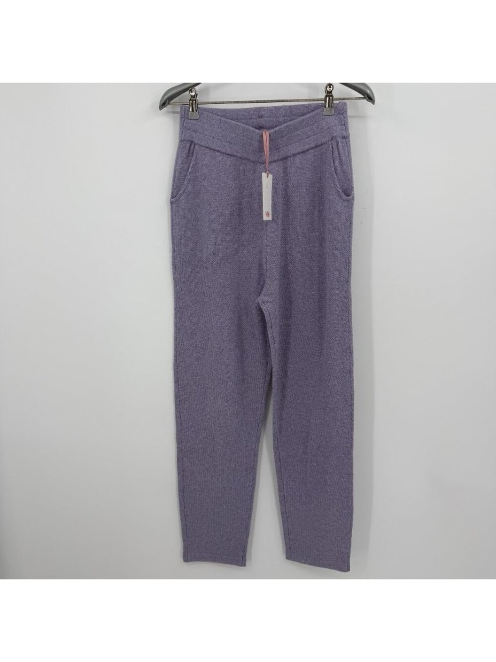 Kilte Collection The Kay Straight Leg Pants in Lilac 0/XS Cotton-Cashmere $345